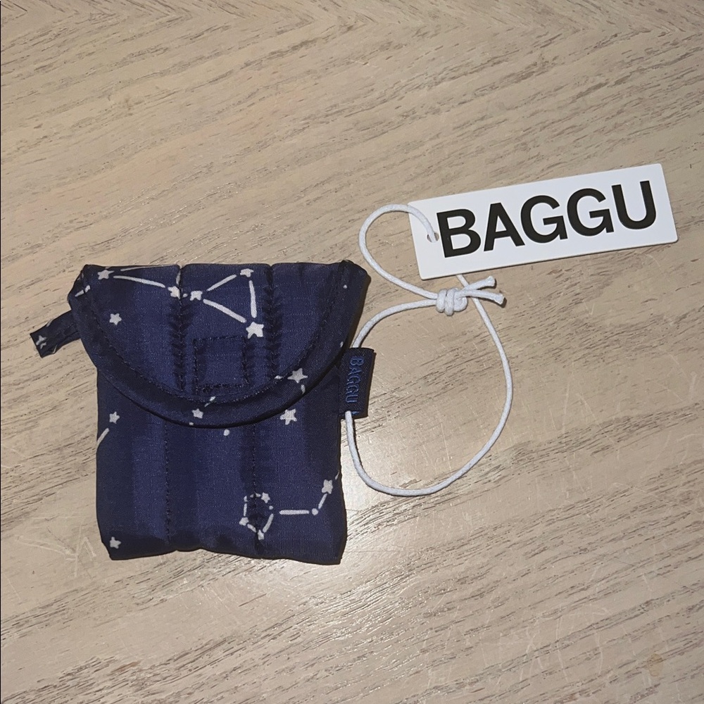 BAGGU Puffy Earbud Case in Constellation Midnight